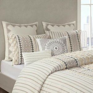 INK+IVY  Imani DUVET COVER  Full/Queen & 2 Shams